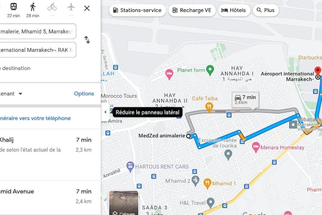 Appartement 7 Min De L'Aeroport De Marrakech Marrakesz Zewnętrze zdjęcie