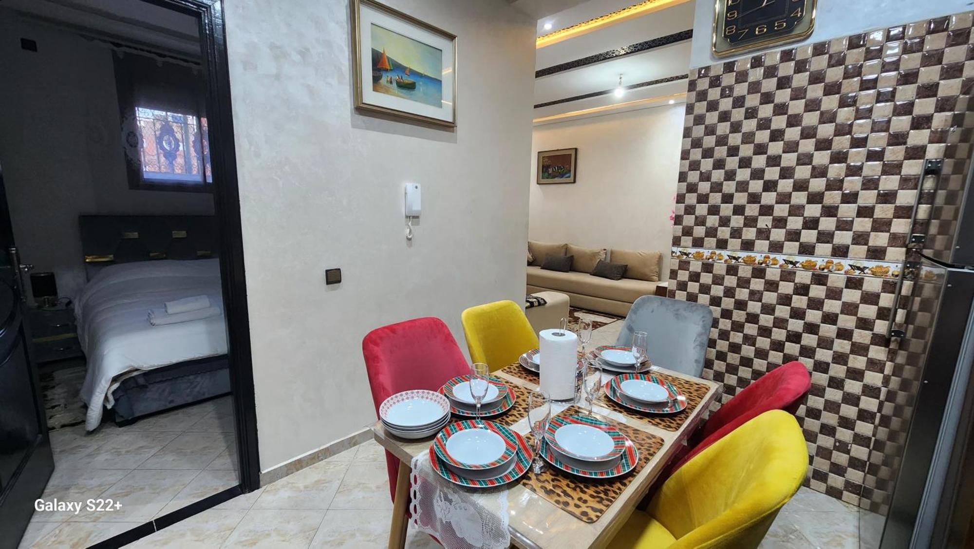 Appartement 7 Min De L'Aeroport De Marrakech Marrakesz Zewnętrze zdjęcie