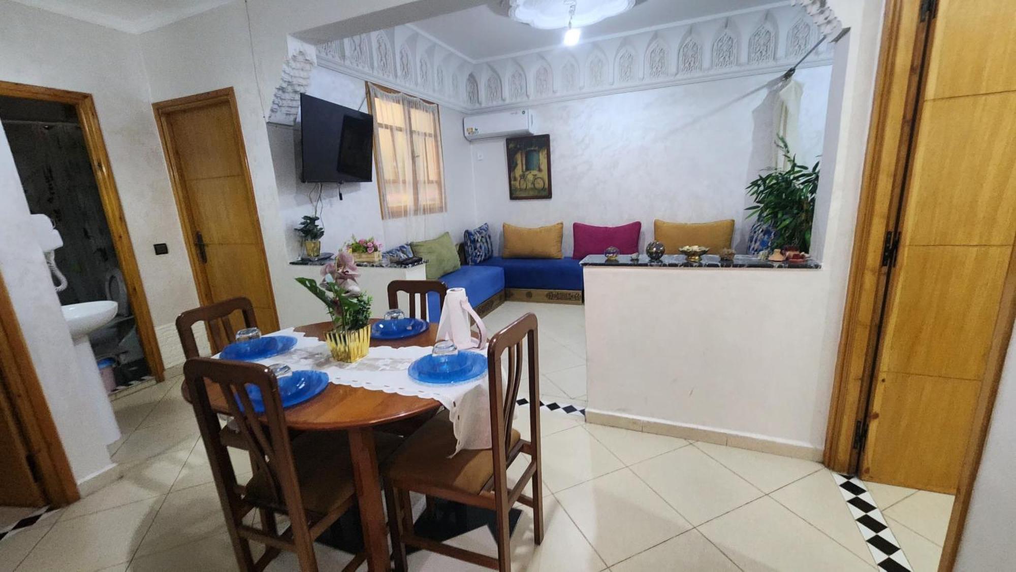 Appartement 7 Min De L'Aeroport De Marrakech Marrakesz Zewnętrze zdjęcie
