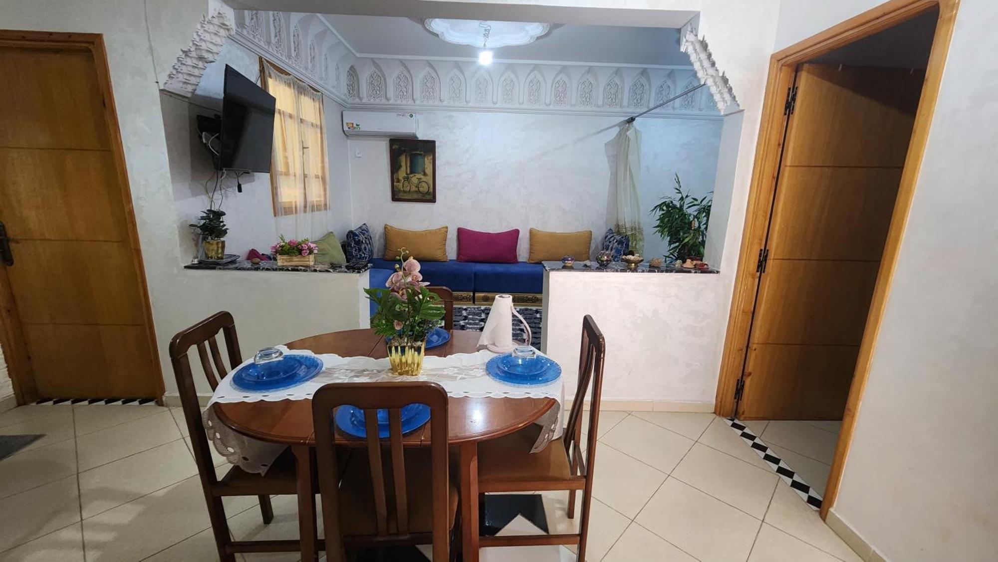 Appartement 7 Min De L'Aeroport De Marrakech Marrakesz Zewnętrze zdjęcie