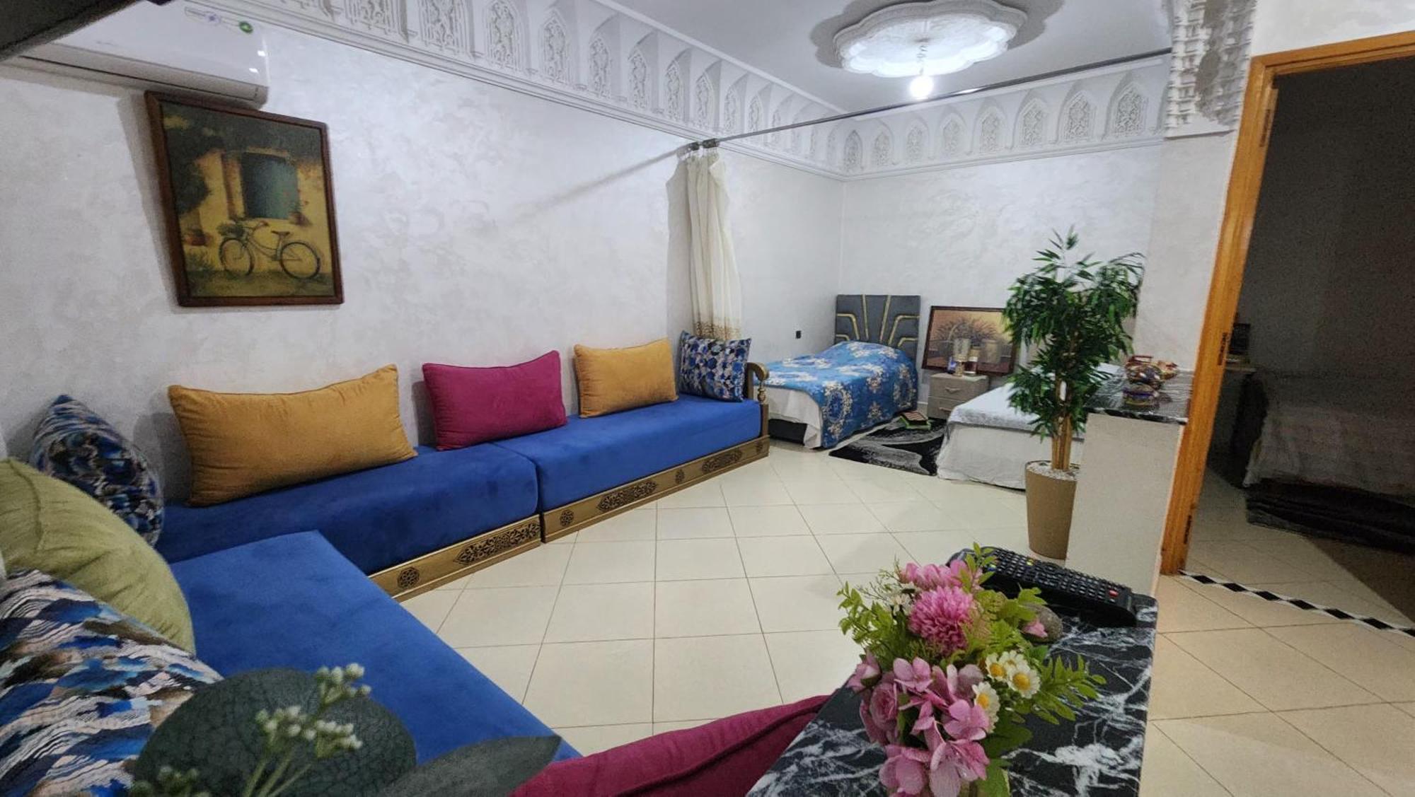 Appartement 7 Min De L'Aeroport De Marrakech Marrakesz Zewnętrze zdjęcie